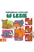 Naklejkowe zwierzaki. W lesie Naklejkowe zwierzaki. W lesie