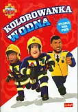 Strażak Sam Kolorowanka wodna