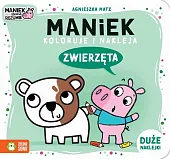 Maniek koloruje i nakleja. ZwierzętaAgnieszka Matz