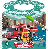 Zadanka &amp; malowanki wodne Samochody specjalistyczne