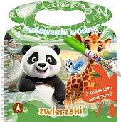 Zadanka &amp; malowanki wodne ZwierzakiŻyłowska Wioleta