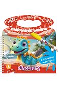 Zadanka & malowanki wodne Dinozaury Zadanka & malowanki wodne Dinozaury