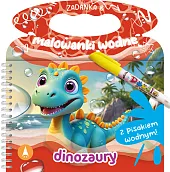 Zadanka &amp; malowanki wodne DinozauryŻyłowska Wioleta