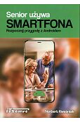 Senior używa Smartfona Senior używa Smartfona