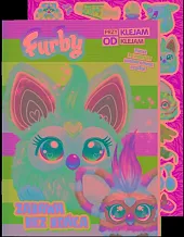 Furby. Przyklejam Odklejam
