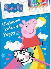 Peppa Pig. Dodaj kolorów! Ulubione kolory,zbiorowa Praca