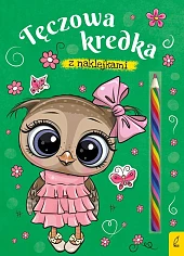 Tęczowa kredka Sówka