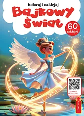 Kolorowanka z kodem QR - Bajkowy,Monika Matusiak