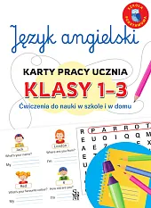 Język angielski. Karty pracy ucznia, klasy,Joanna Baryłka