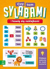 Czytam sylabami i bawię się naklejkami.Agnieszka Bator