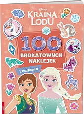 Kraina Lodu 100 Brokatowych naklejek
