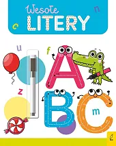 Wesoła nauka Wesołe litery Flamaster suchościeralny