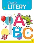Wesoła nauka Wesołe litery Flamaster suchościeralny Wesoła nauka Wesołe litery Flamaster suchościeralny