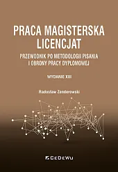 Praca magisterska. LicencjatRadosław Zenderowski Praca magisterska. LicencjatRadosław Zenderowski