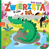 Zwierzęta w zoo. Duże puzzleBogusław Michalec