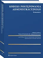 Kodeks postępowania administracyjnego. Komentarz Jacek Chlebny