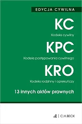 Edycja cywilna Kodeks cywilny Kodeks postępowania cywilnego Kodeks rodzinny i opiekuńczy