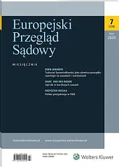 Europejski Przegląd Sądowy  Europejski Przegląd Sądowy