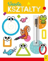 Wesoła nauka Wesołe kształty Flamaster suchościeralny