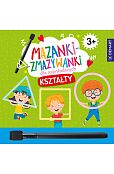 Mazanki-zmazywanki dla najmłodszych 3+ Kształty