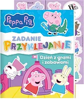 Peppa Pig. Zadanie przyklejanie