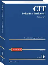 CIT. Komentarz. Podatki i rachunkowość [PRZEDSPRZEDAŻ]