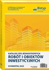 Katalog cen jednostkowych robót i obiektów INWESTYCYJNYCH Katalog cen jednostkowych robót i obiektów INWESTYCYJNYCH