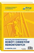 Katalog cen jednostkowych robót i obiektów, Katalog cen jednostkowych robót i obiektów,