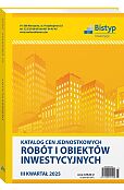 Katalog cen jednostkowych robót i obiektów, Katalog cen jednostkowych robót i obiektów,
