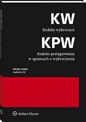 Kodeks wykroczeń. Kodeks postępowania w sprawach o wykroczenia. Przepisy [PRZEDSPRZEDAŻ]