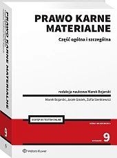 Prawo karne materialne. Część ogólna i szczególna