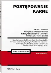 Postępowanie karne [PRZEDSPRZEDAŻ]