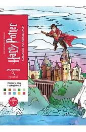 Harry Potter. Zagadkowe rysunki. Koloruj po numerach