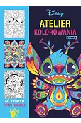 Atelier kolorowania Teens. 40 obrazów. Stitch i Mandale. Disney
