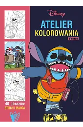Atelier kolorowania Teens. 40 obrazów. Stitch,zbiorowa Praca
