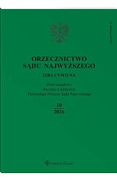 Orzecznictwo Sądu Najwyższego. Izba Cywilna