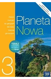Geografia. Planeta nowa. Gimnazjum klasa 3. Ćwiczenia + kod eduQrsor (2014) NOWA ERA