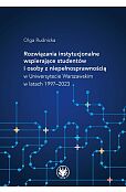 Rozwiązania instytucjonalne wspierające studentów i osoby z niepełnosprawnością w Uniwersytecie Wars