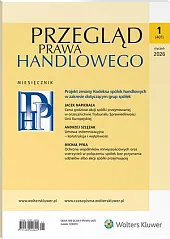 Przegląd Prawa Handlowego 