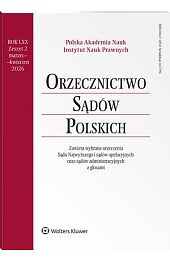 Orzecznictwo Sądów Polskich