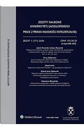 Zeszyty Naukowe Uniwersytetu Jagiellońskiego. Prace z Prawa Własności Intelektualnej