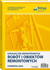 Katalog cen jednostkowych robót i obiektów, 