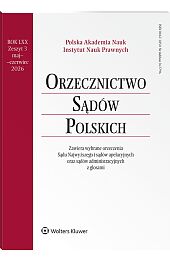 Orzecznictwo Sądów Polskich