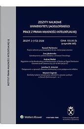 Zeszyty Naukowe Uniwersytetu Jagiellońskiego. Prace z Prawa Własności Intelektualnej