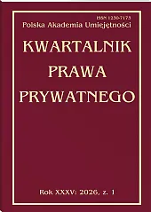 Kwartalnik Prawa Prywatnego
