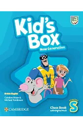 Kid's Box New Generation Starter Class Book with Digital Pack British English