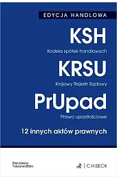EDYCJA HANDLOWA. Kodeks spółek handlowych. Krajowy,zbiorowa Praca