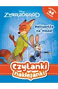 Czytanki naklejanki. Policjantka na medal. Disney Zwierzogród