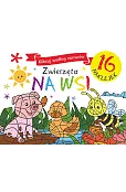 Koloruj według numerów. Zwierzęta na wsi