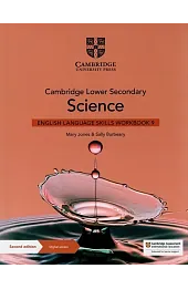Cambridge Lower Secondary Science English Language Skills Workbook 9 with Digital Access (1 Year)